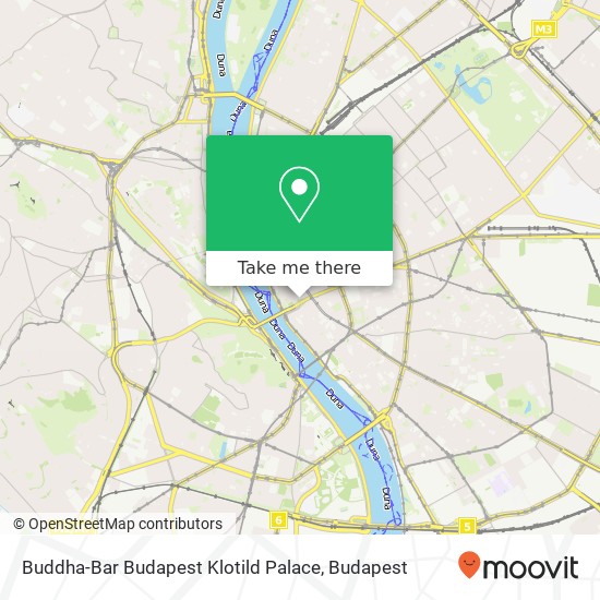 Buddha-Bar Budapest Klotild Palace map