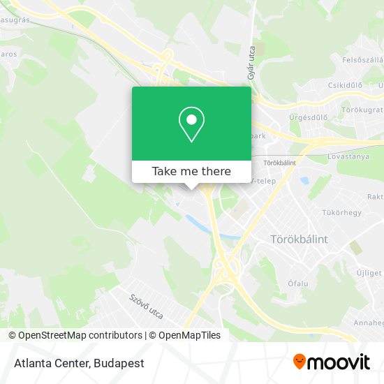 Atlanta Center map
