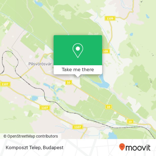 Komposzt Telep map