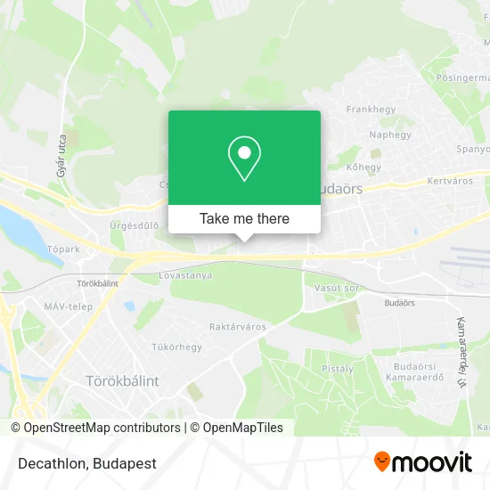 Decathlon map