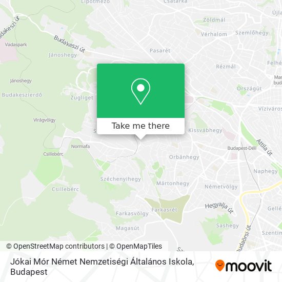 Jókai Mór Német Nemzetiségi Általános Iskola map