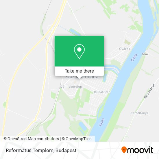 Református Templom map
