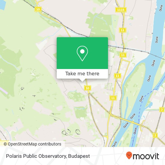 Polaris Public Observatory map