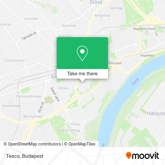 Tesco map