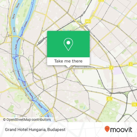 Grand Hotel Hungaria map