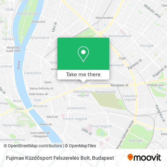 Fujimae Küzdősport Felszerelés Bolt map