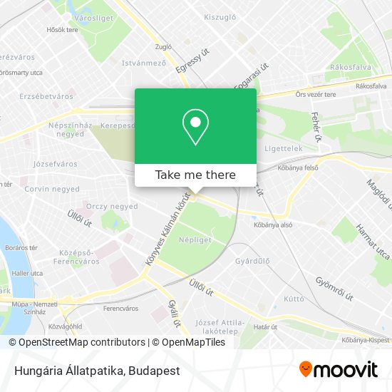 Hungária Állatpatika map