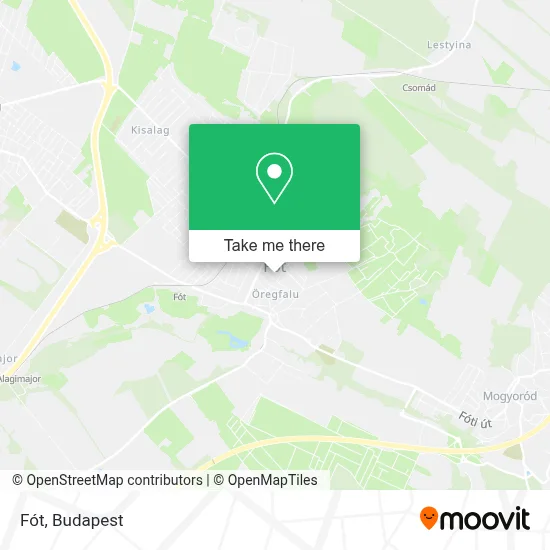 Fót map