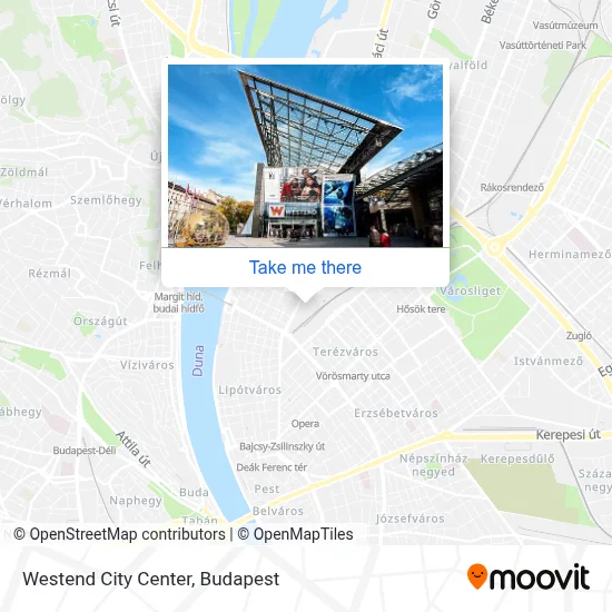 Westend City Center map