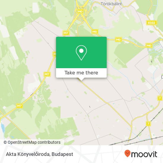 Akta Könyvelőiroda map