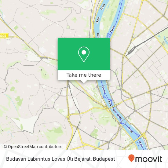 Budavári Labirintus Lovas Úti Bejárat map