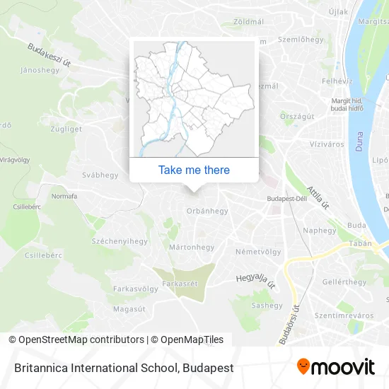 Britannica International School map
