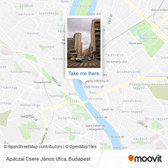 Apáczai Csere János Utca map