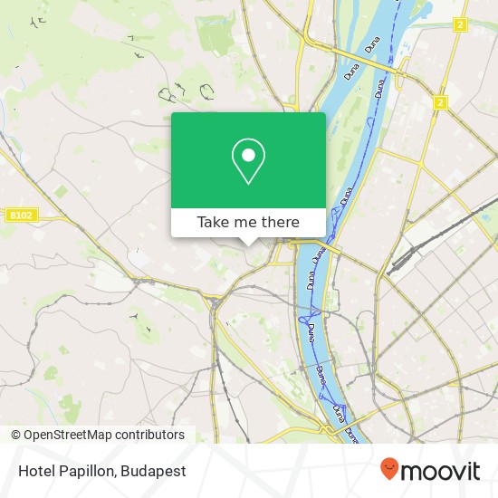 Hotel Papillon map