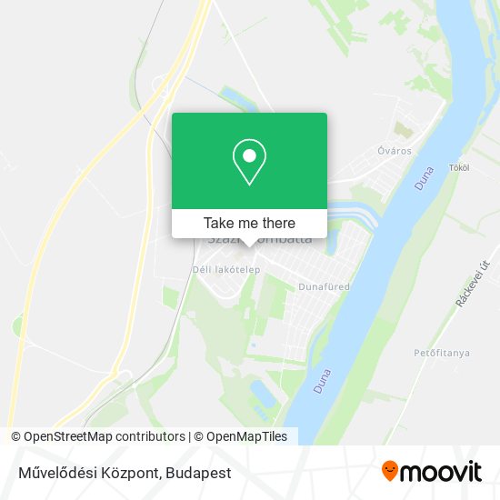 Művelődési Központ map