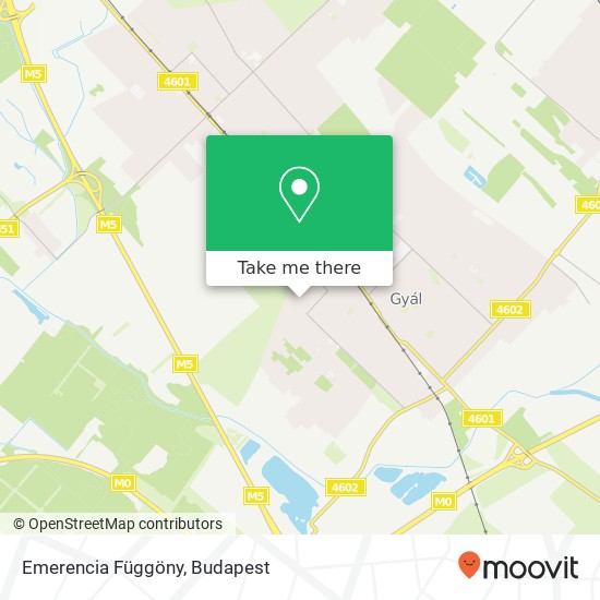 Emerencia Függöny map