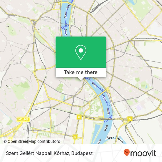 Szent Gellért Nappali Kórház map