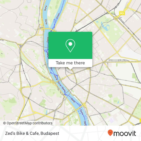 Zed's Bike & Cafe map
