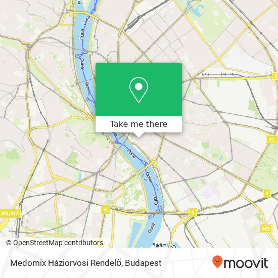 Medomix Háziorvosi Rendelő map