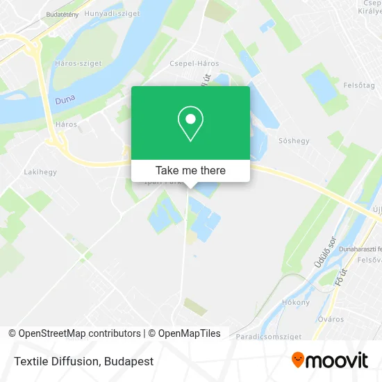 Diffusione Tessile map