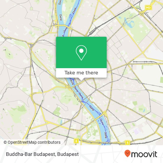 Buddha-Bar Budapest map