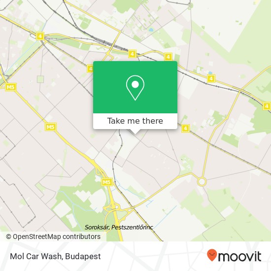 Mol Car Wash map