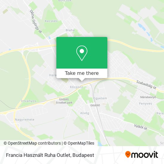 Francia Használt Ruha Outlet map