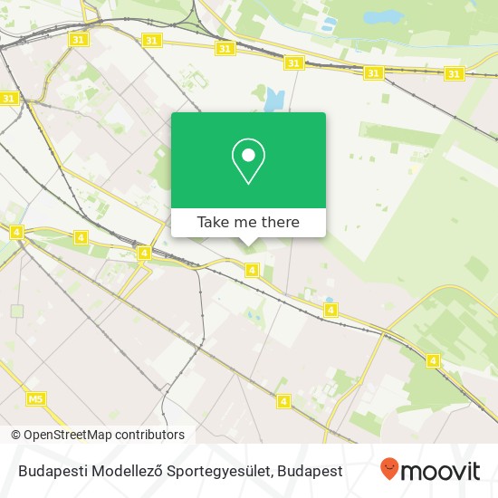 Budapesti Modellező Sportegyesület map