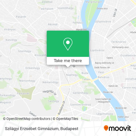 Szilágyi Erzsébet Gimnázium map