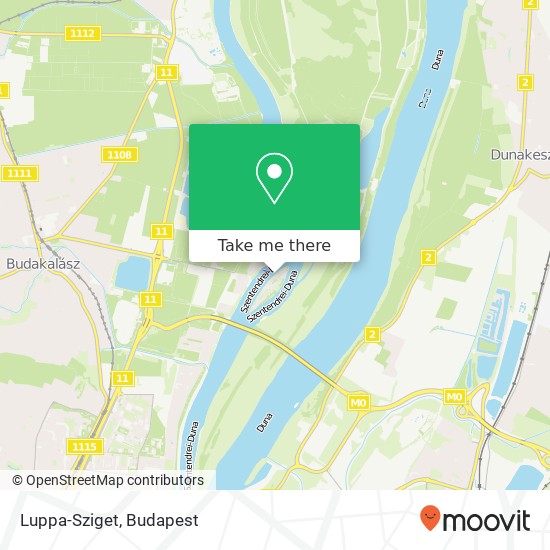 Luppa-Sziget map
