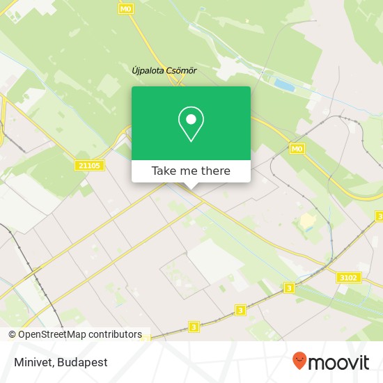 Minivet map