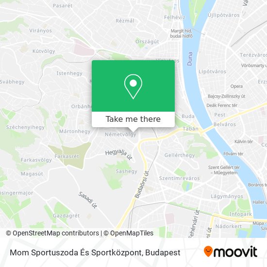 Mom Sportuszoda És Sportközpont map