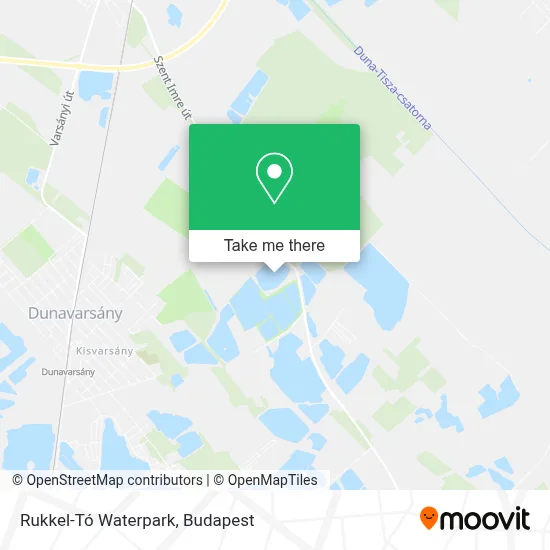Rukkel-Tó Waterpark map