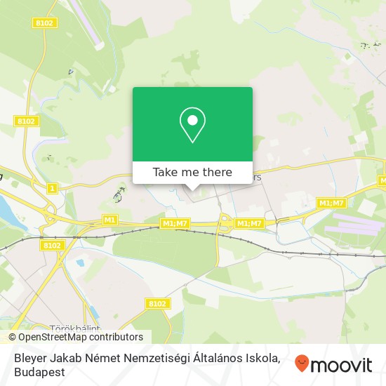 Bleyer Jakab Német Nemzetiségi Általános Iskola map