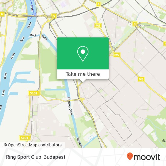 Ring Sport Club map