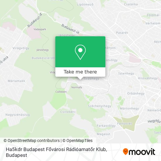 Ha5kdr Budapest Fővárosi Rádióamatőr Klub map