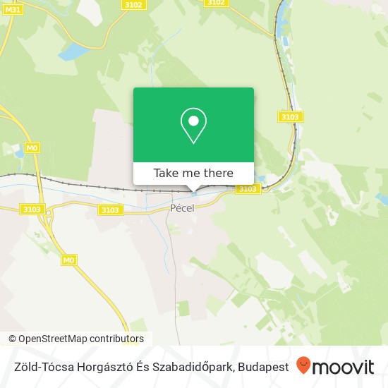 Zöld-Tócsa Horgásztó És Szabadidőpark map