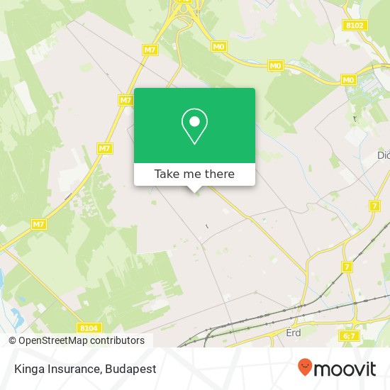 Kinga Insurance map