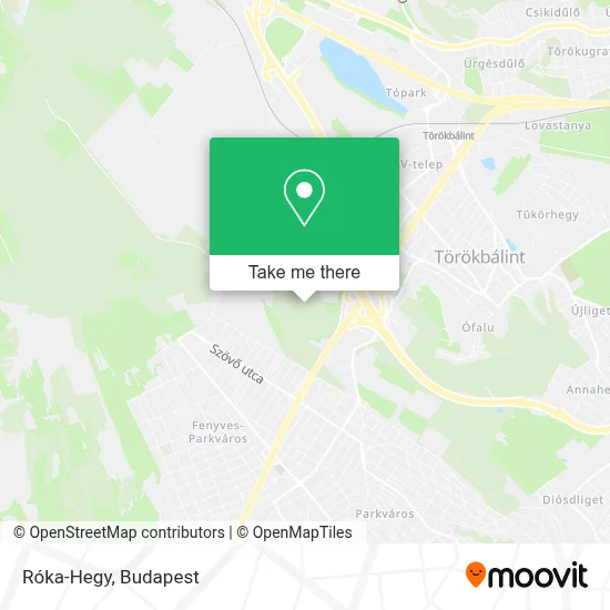 Róka-Hegy map