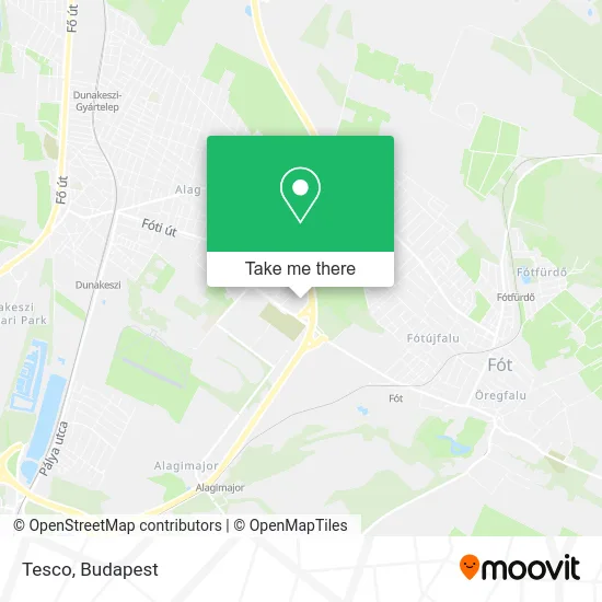 Tesco map