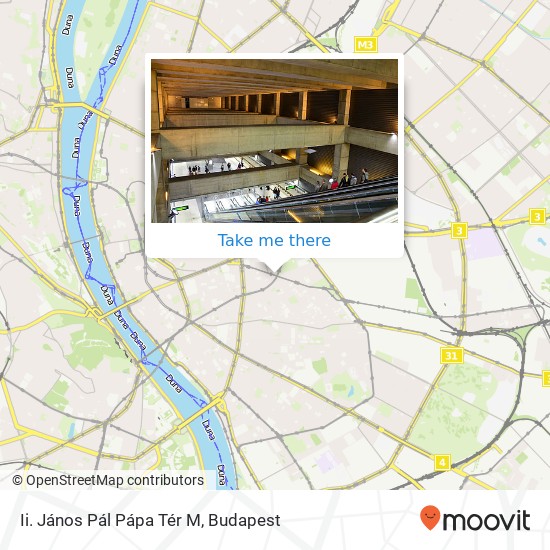 Ii. János Pál Pápa Tér M map