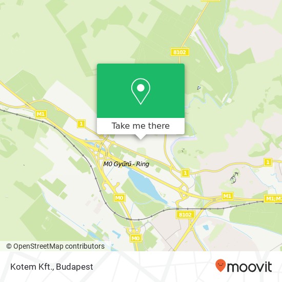Kotem Kft. map
