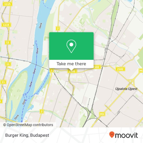 Burger King map