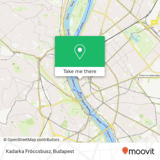 Kadarka Fröccsbusz map