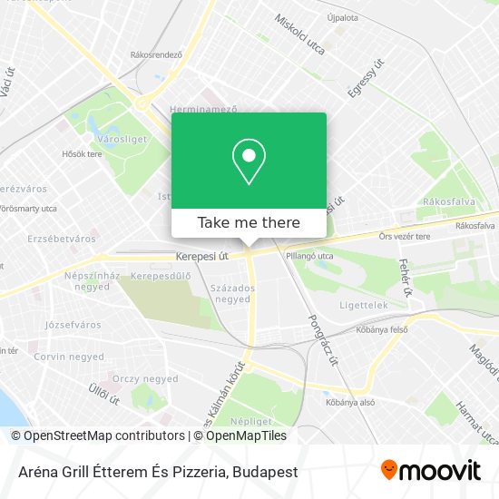 Aréna Grill Étterem És Pizzeria map