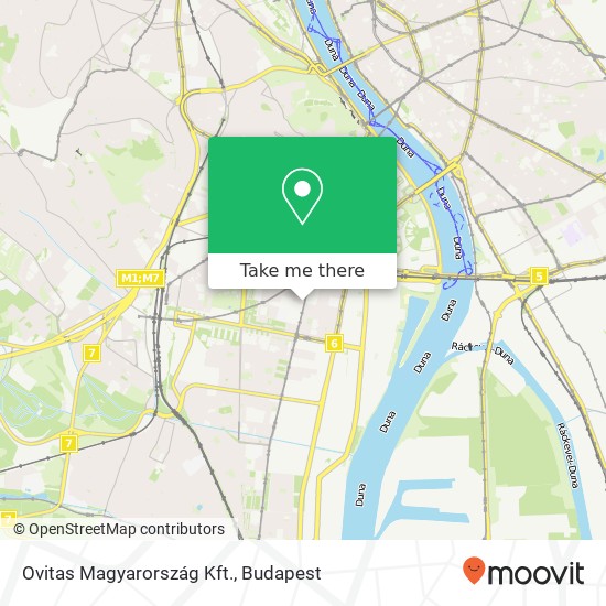 Ovitas Magyarország Kft. map