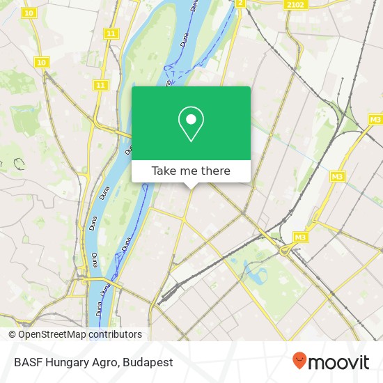 BASF Hungary Agro map