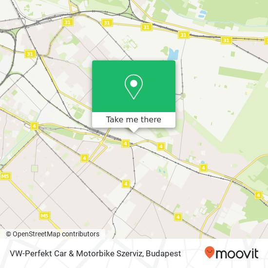 VW-Perfekt Car & Motorbike Szerviz map