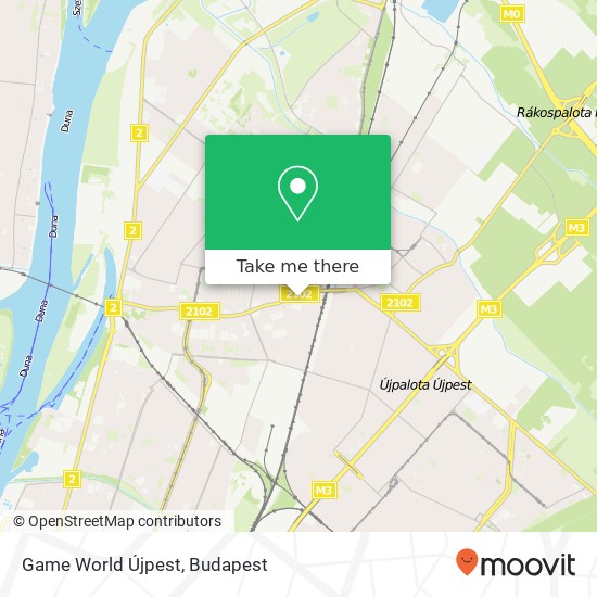 Game World Újpest map