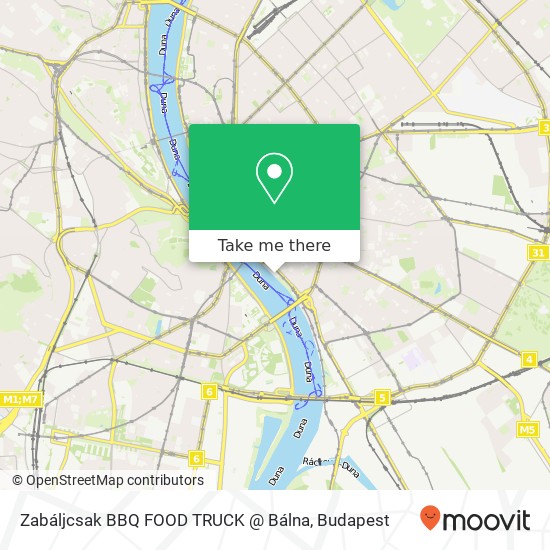 Zabáljcsak BBQ FOOD TRUCK @ Bálna map